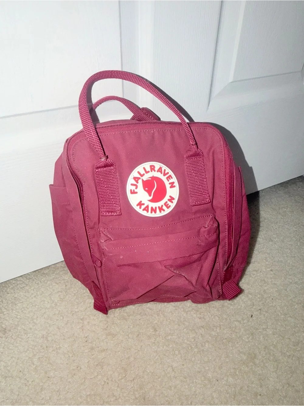Fjallraven Kånken Mini Backpack - Wine Red